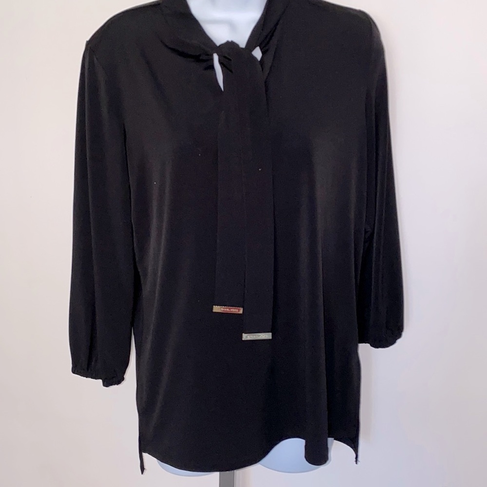 #51 NWOT Michael Kors Black Dress Blouse